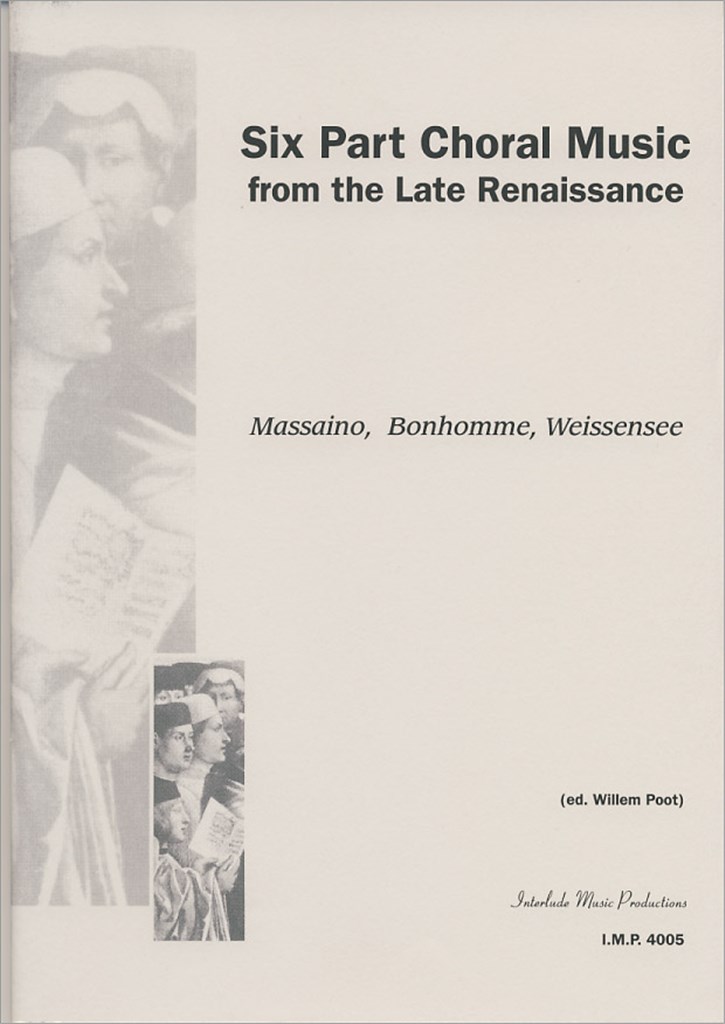 6-Part Choral Music Late Renaiss