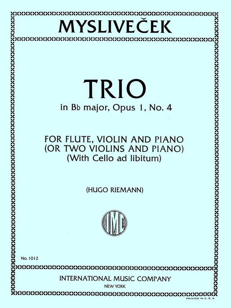 Trio In Si Bem Op. 1 N. 4