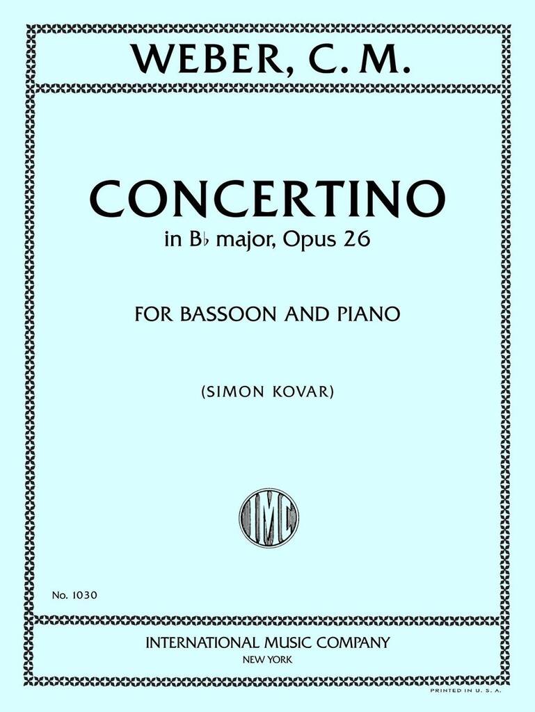 Concertino Mi B Op. 26 (Kovar)