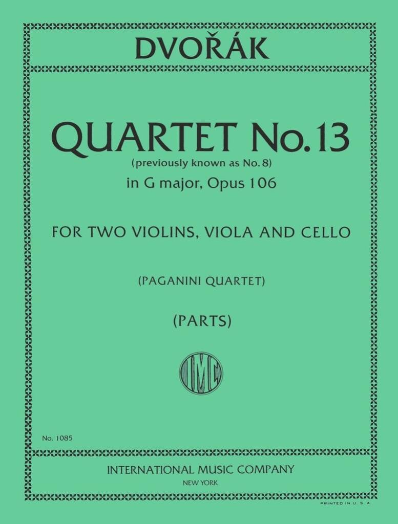 String Quartet G Major Op.106