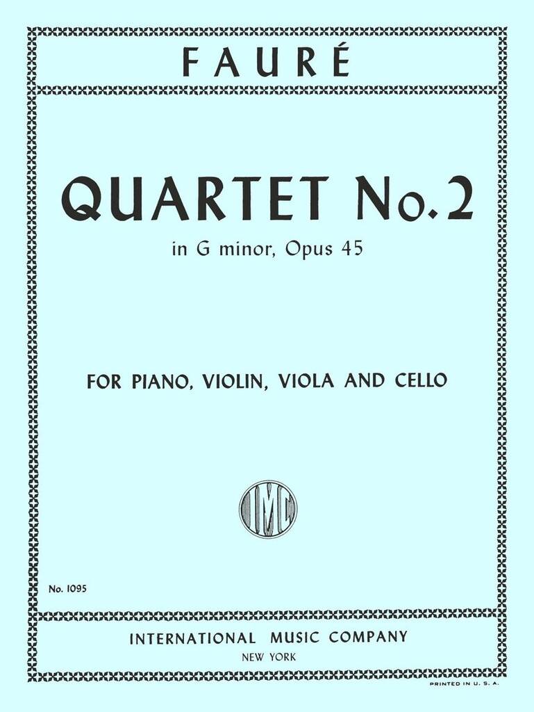 Quartetto N. 2 Sol M. Op. 45 (Philipp)
