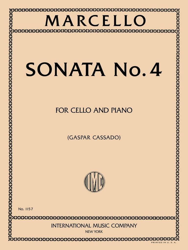 Sonata N. 4 La M. (Cassado)