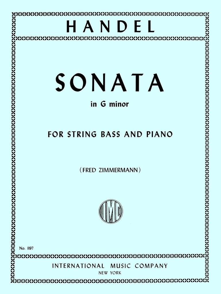 Sonata In G Minor (Zimmermann)