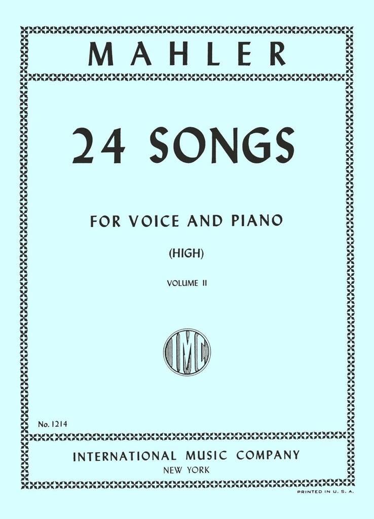 24 Lieder Vol. 2 (Ted.-Ingl.)
