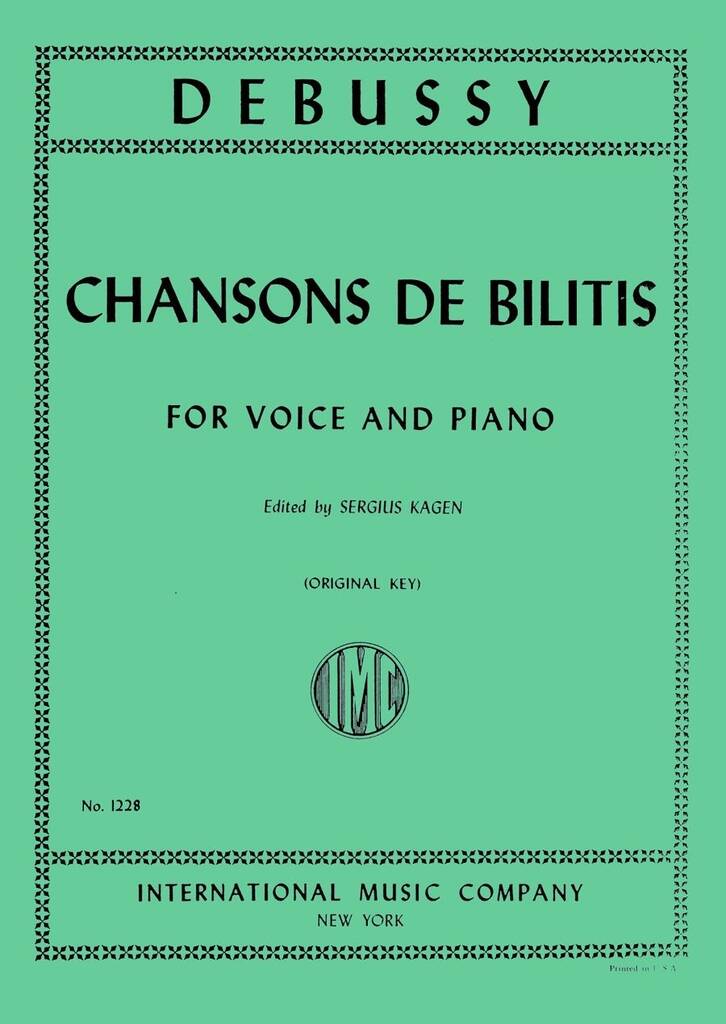 Chansons De Bilitis (Fr.)