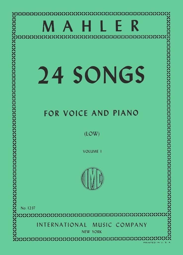 24 Lieder Vol. 1 (Ted.-Ingl.)
