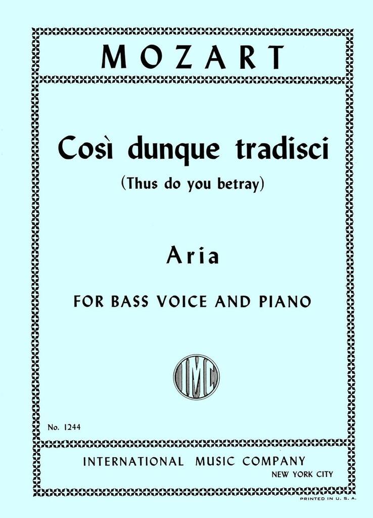 Cosi' Dunque Tradisci (B)
