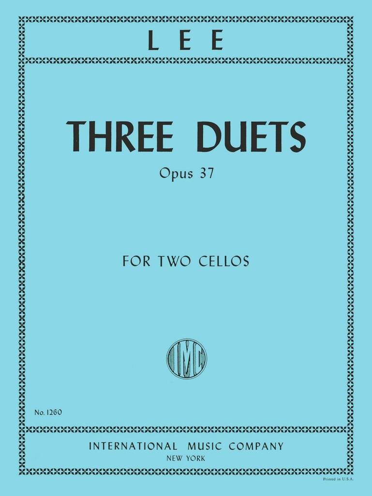 Three Duets Opus 37 Schmidt