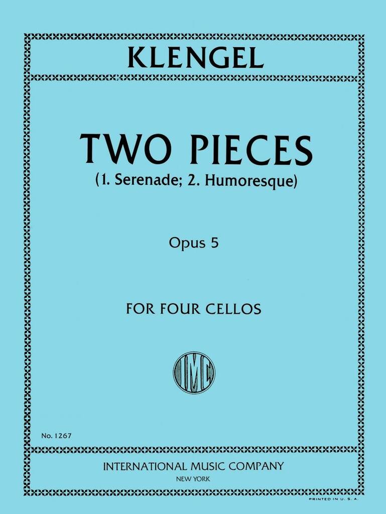 2 Pezzi (Serenata E Umoresca) Op. 5