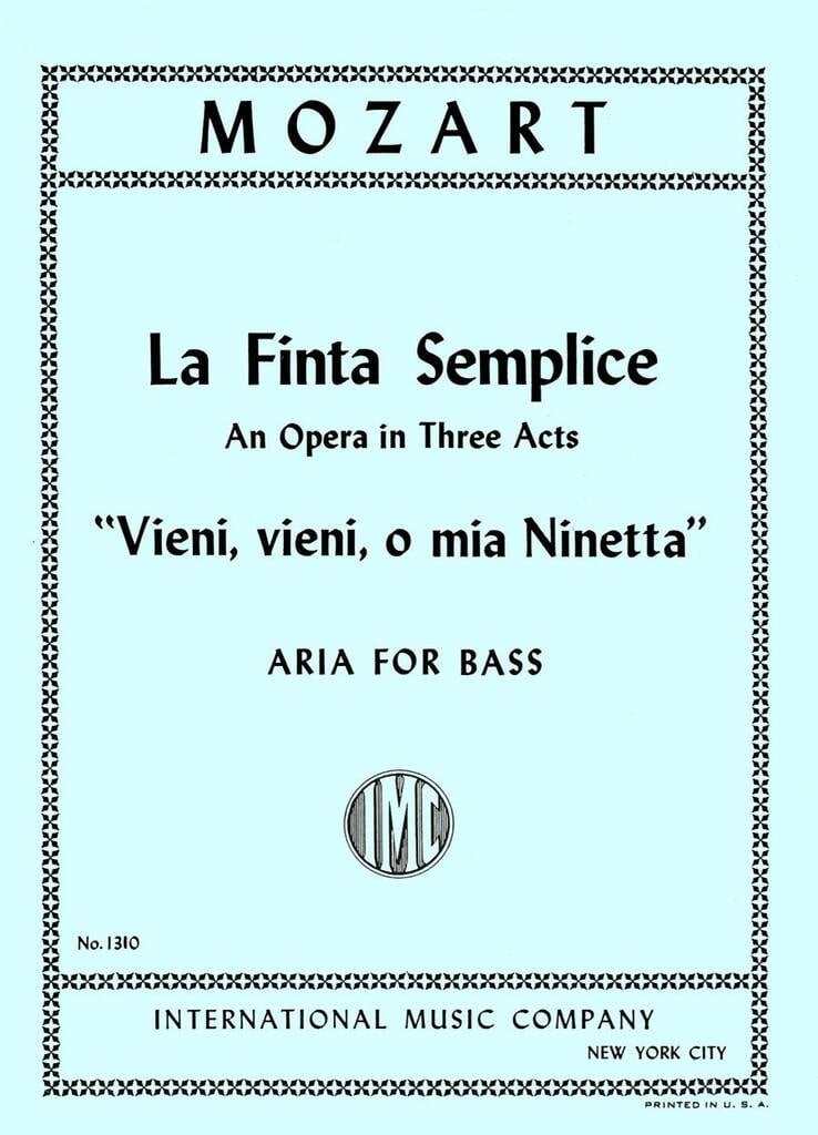 Vieni, Vieni, O Mia Ninetta