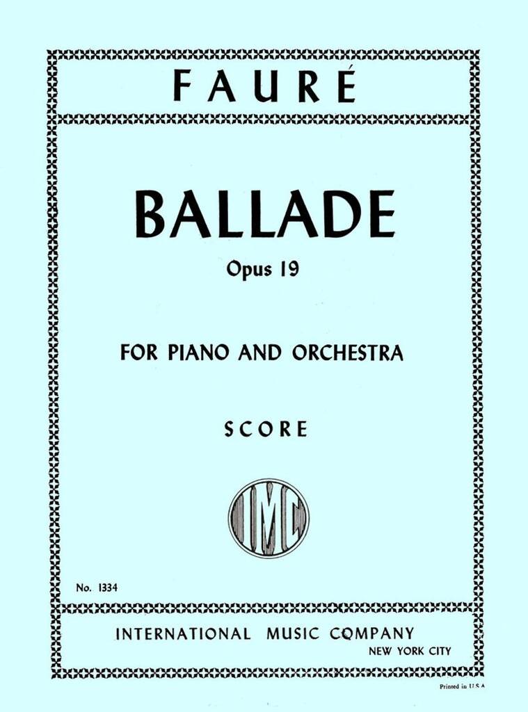 Ballata Op. 19