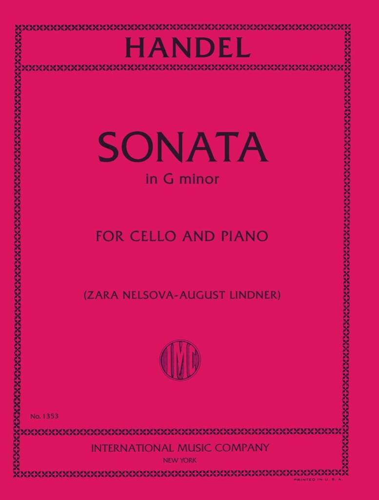Sonata In G Minor (Lindner Nelsova)