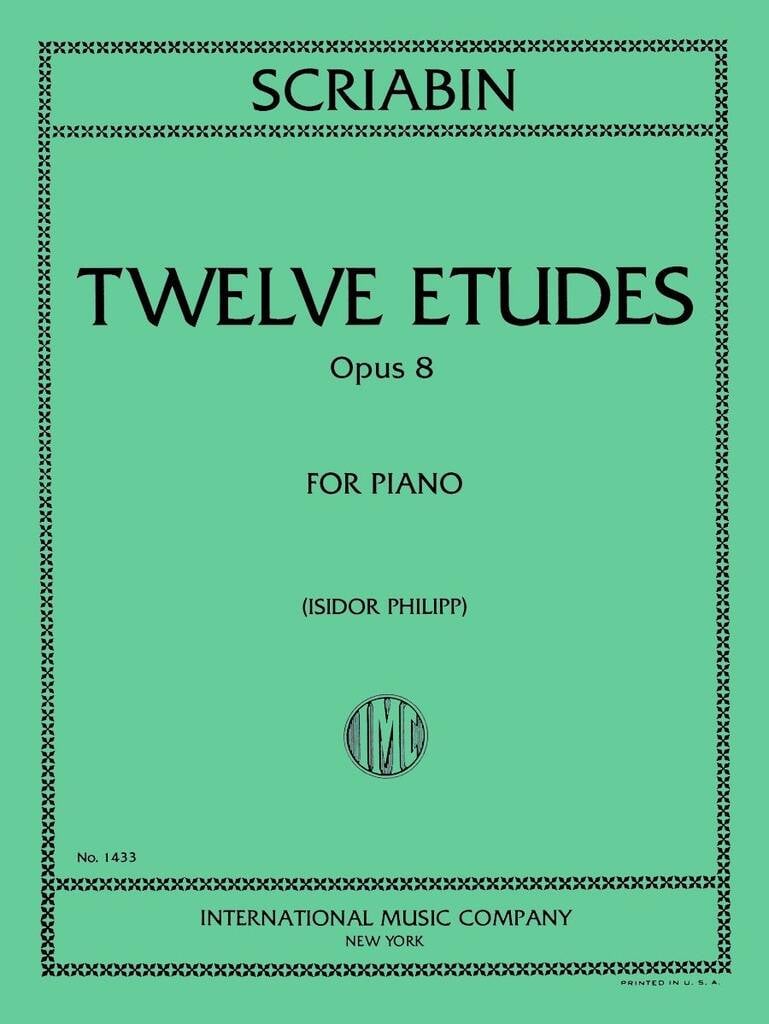 12 Studi Op. 8 (Philipp)