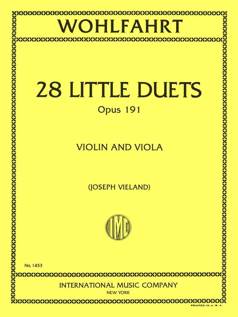 Piccoli Duetti Op.191