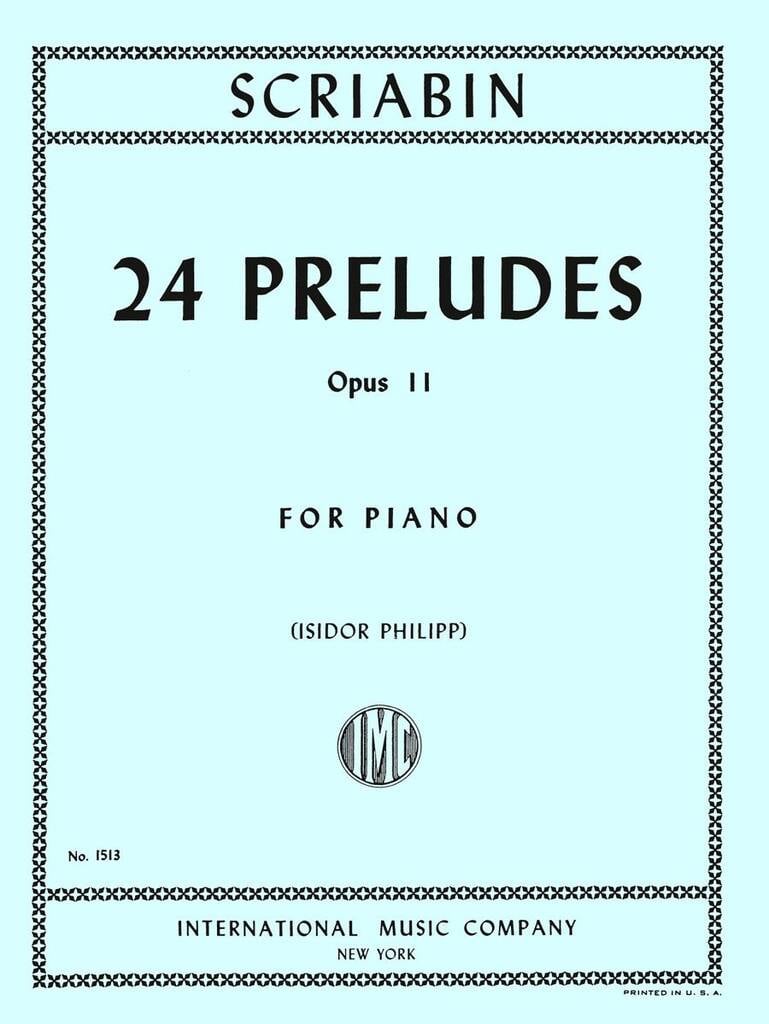 24 Preludi Op. 11 (Philipp)
