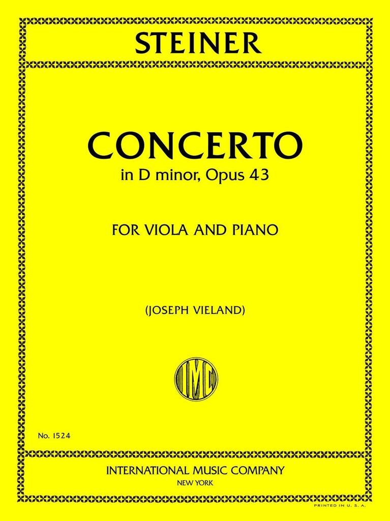Concerto Re M. Op. 43 (Vieland)