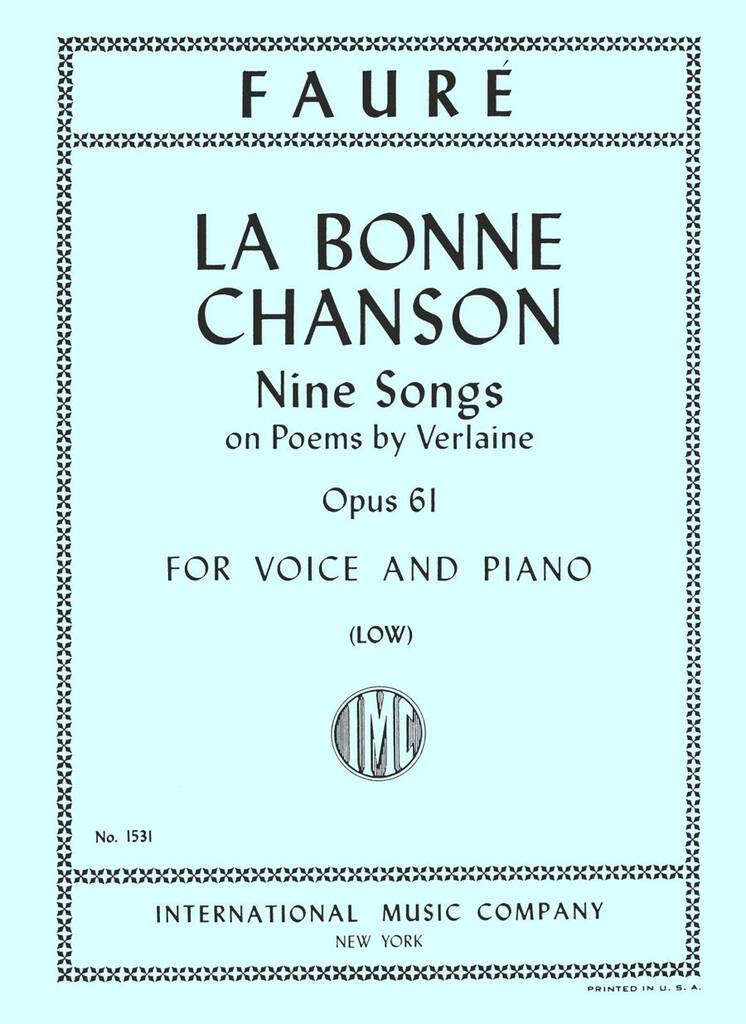 Bonne Chanson (Fr.) (C-B)