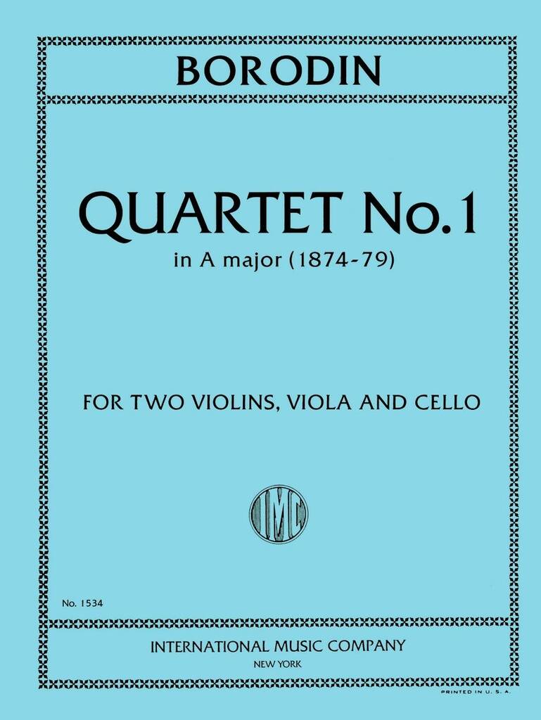 Quartet N 1 In A Major