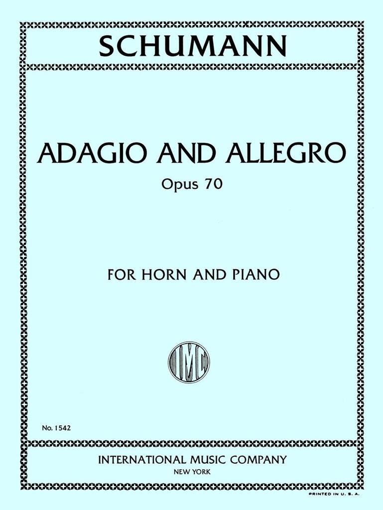 Adagio E Allegro Op. 70