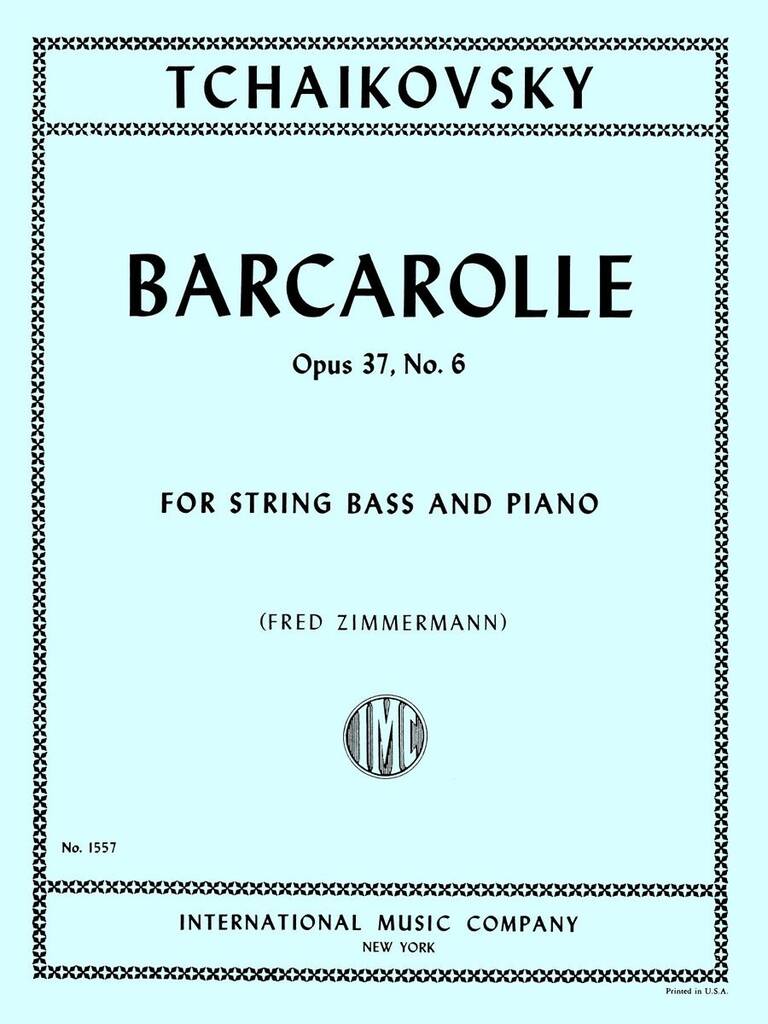 Barcarola Op. 37