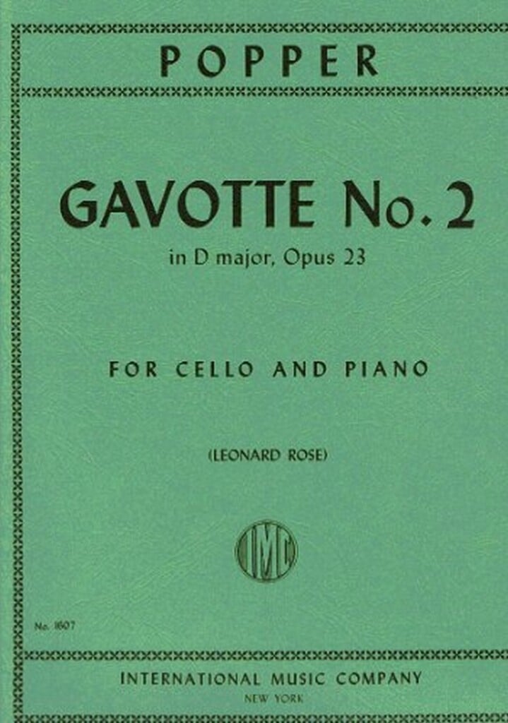 Gavotte No. 2 Op. 23