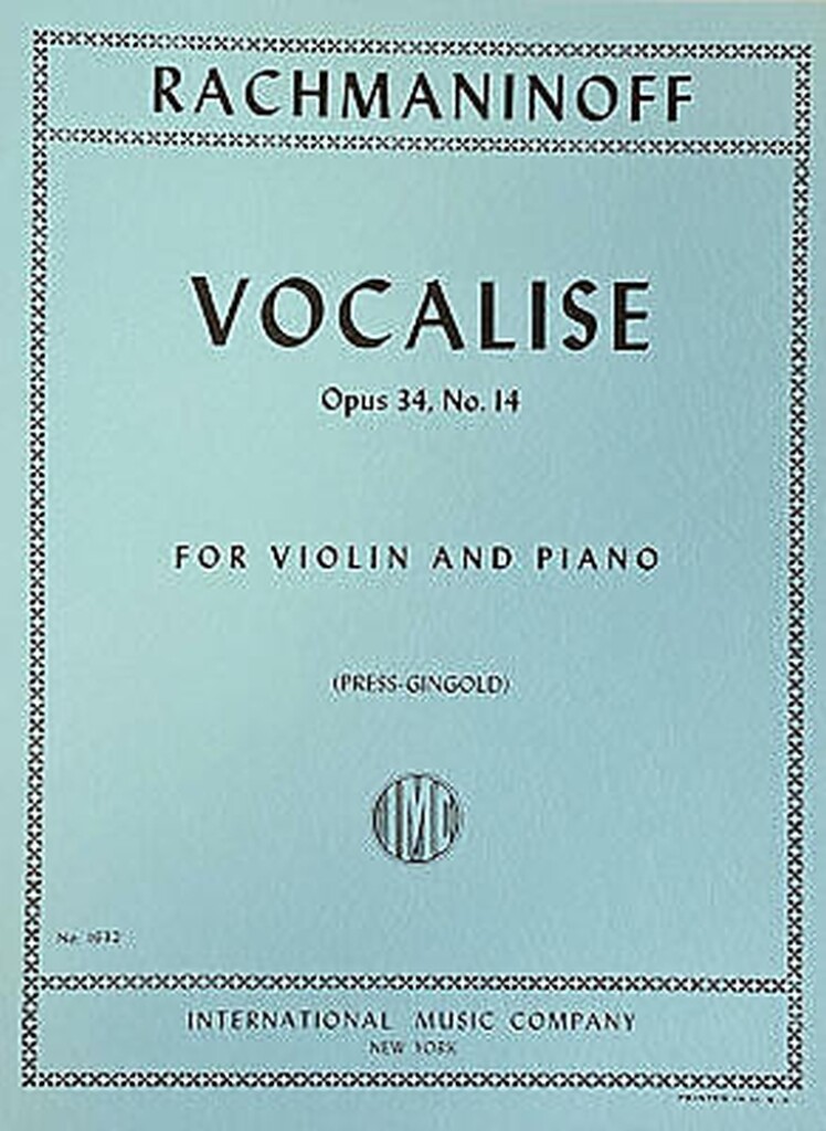 Vocalise O34/14