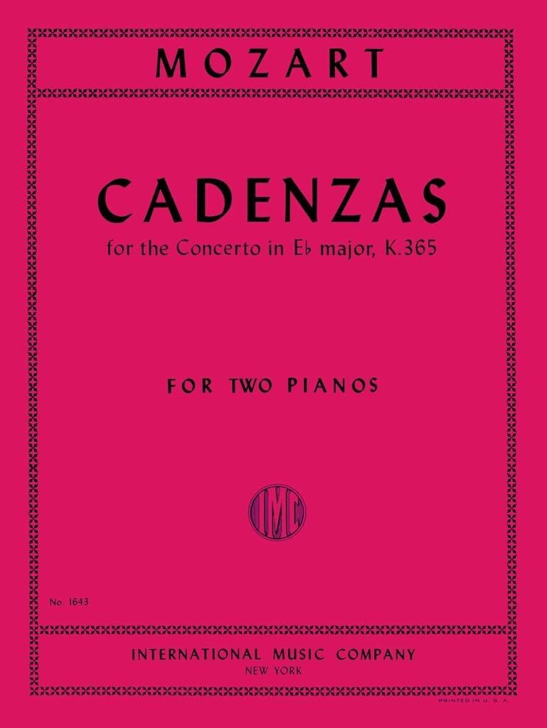 Cadenze Dal Concerto In Mi K 365
