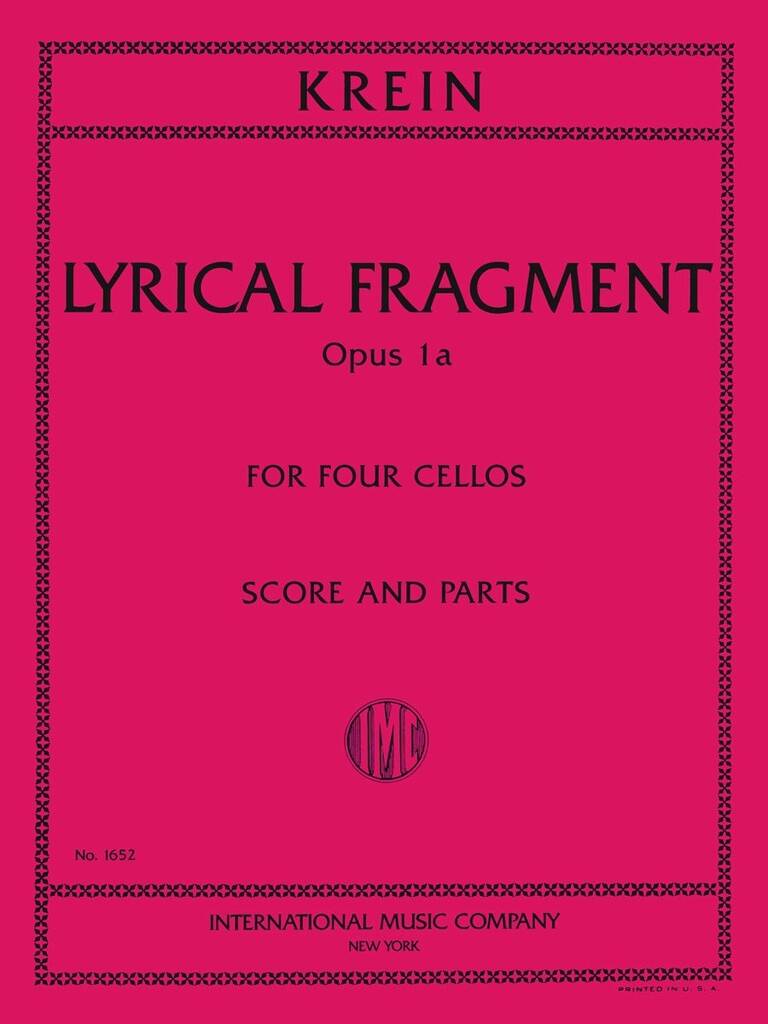 Lyrical Fragment Op. 1A