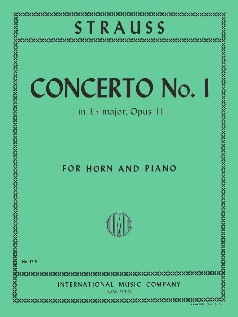 Concerto N. 1 Mi B Op. 11