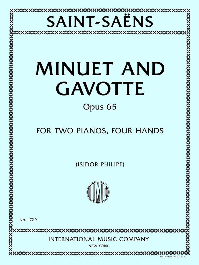 Minuetto E Gavotta Op. 65 (Philipp)