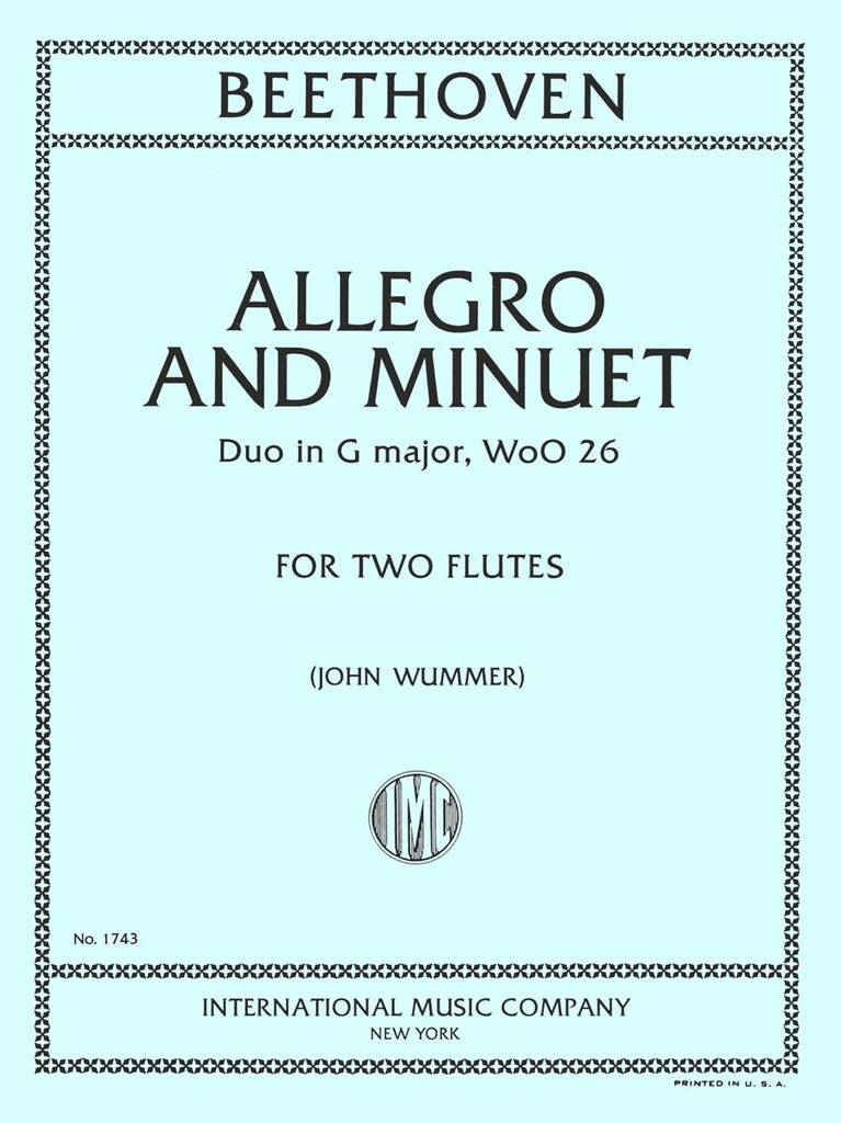Allegro & Menuett ( Wummer )