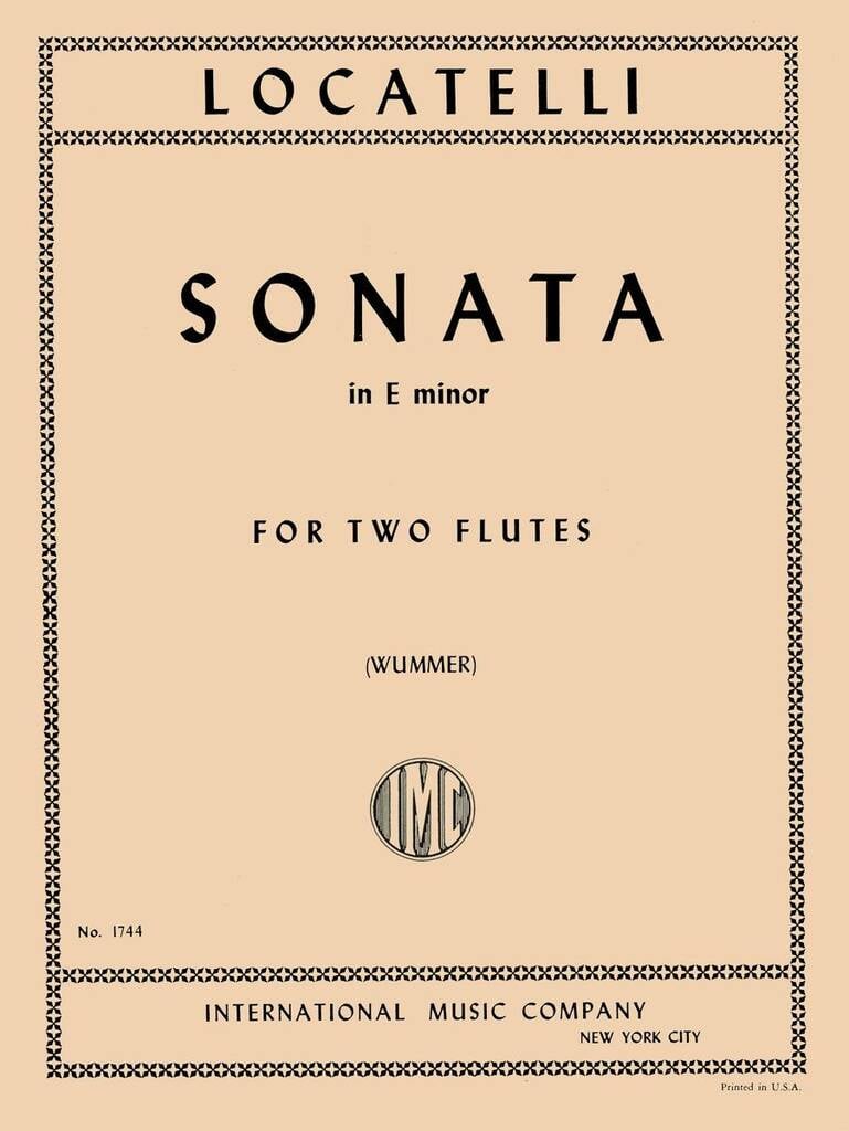 Sonata Mi Min.