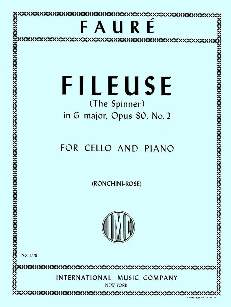 Fileuse Op. 80 N. 2 (Rose)