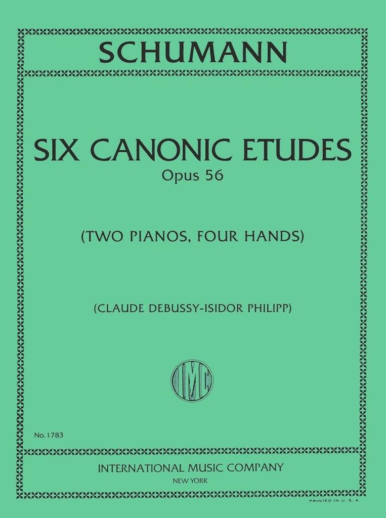 6 Studi In Forma Di Canone Op.56 (Debussy/Philipp)