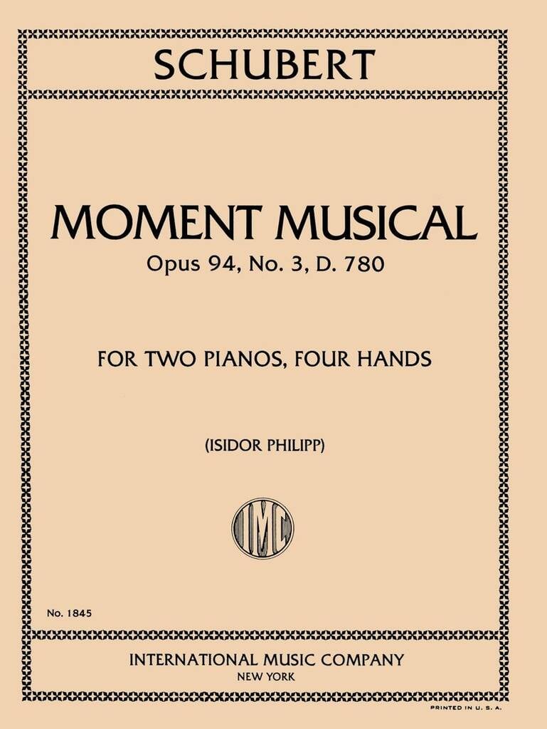 Moment Musical 3 Op.94
