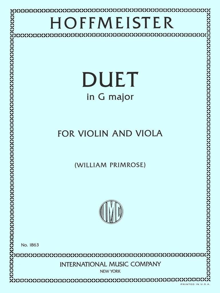Duets In G Major (Primrose)