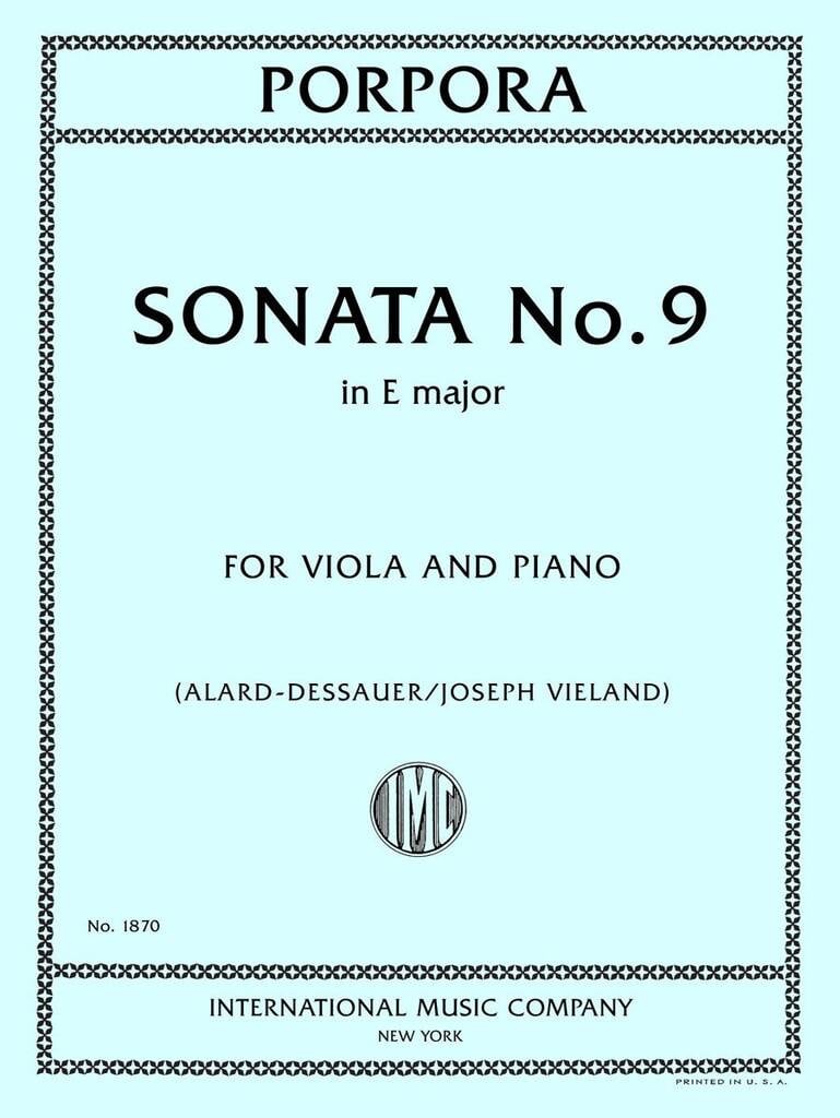 Sonata No.9 E Major