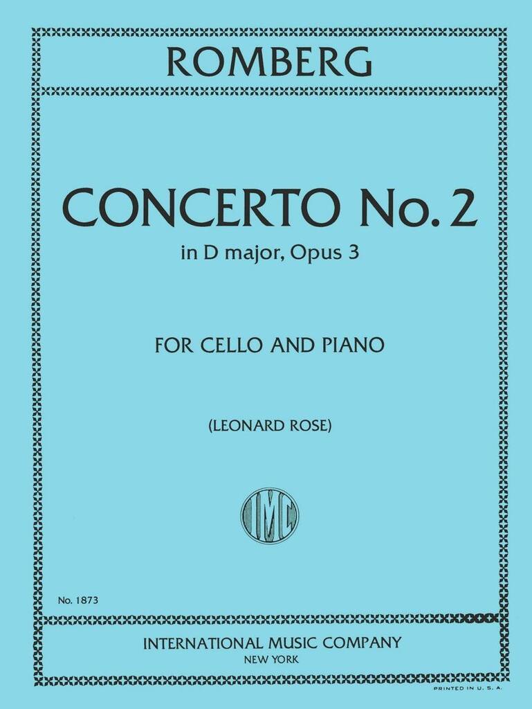 Concerto N. 2 Re Op. 3 (Rose)