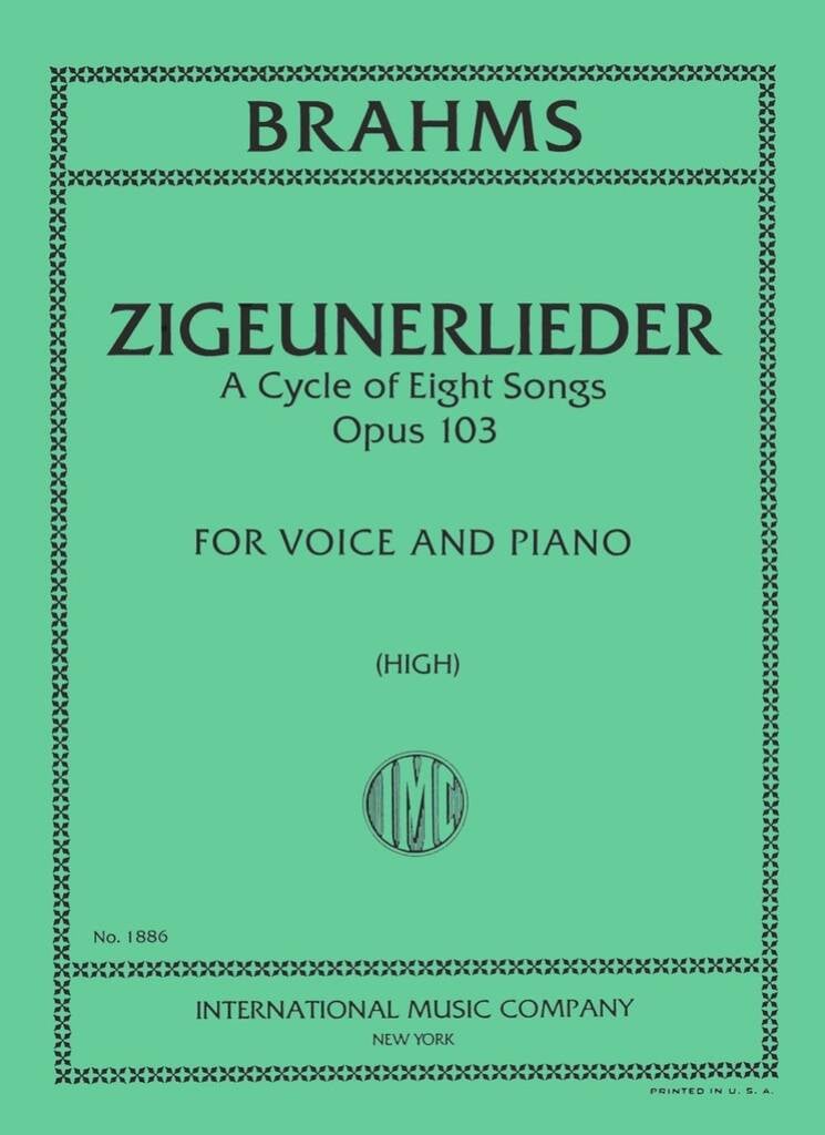 Zigeunerlieder Op.103 (Ted.-Ingl.)