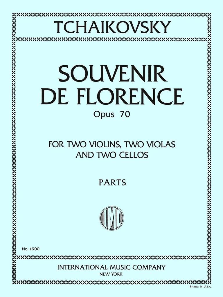 Souvenir De Florence Op. 70