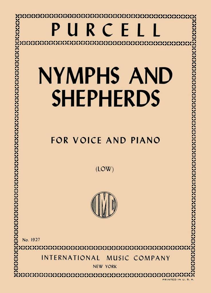 Nymphs & Shepherds Low Voice In Eb