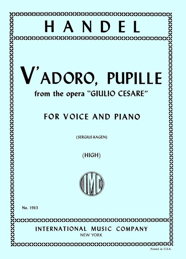 V'Adoro Pupille From Giulio Cesare (High)