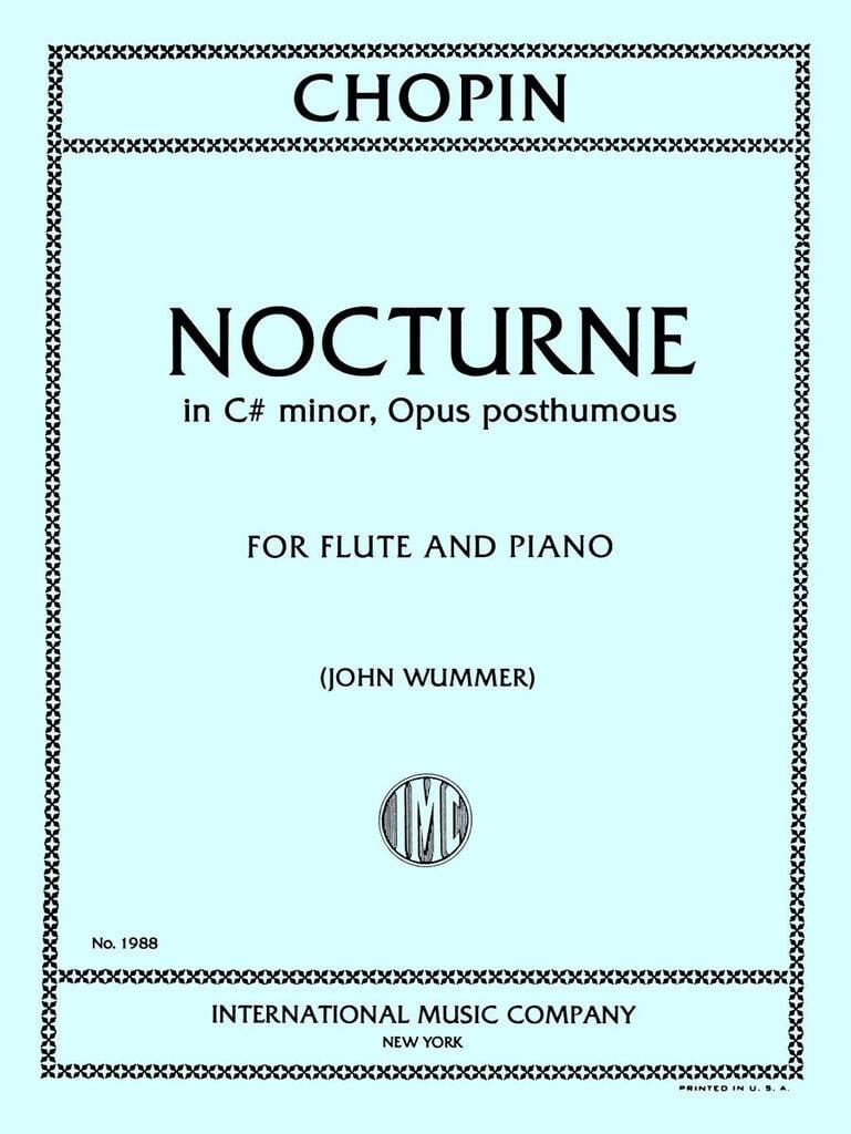 Notturno Do Diesis M. Op. Post. (Wummer)