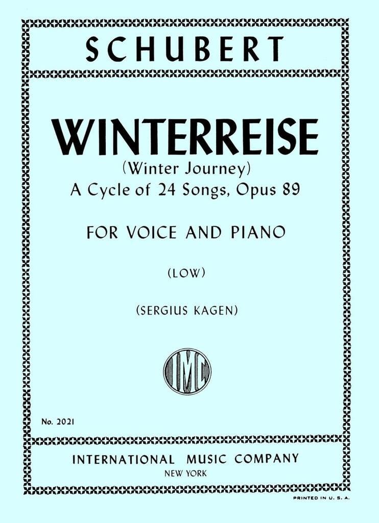 Winterreise Op. 89 (Ted.-Ingl.)