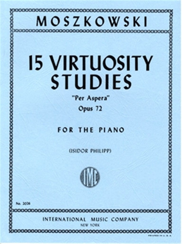Studi Di Virtuosismo (Per Aspera) Op. 72 (Philipp)