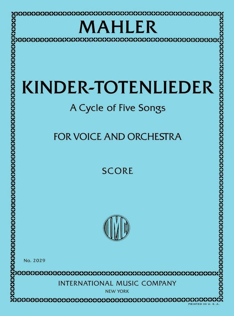 Kindertotenlieder