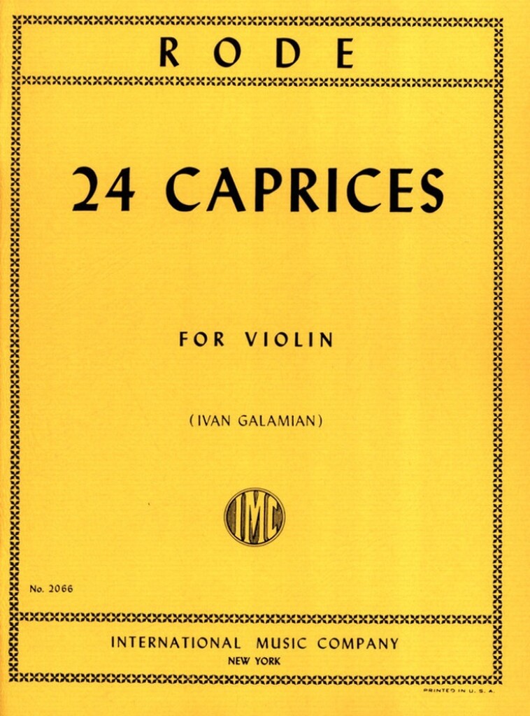 Capricci (24) (Galamian)