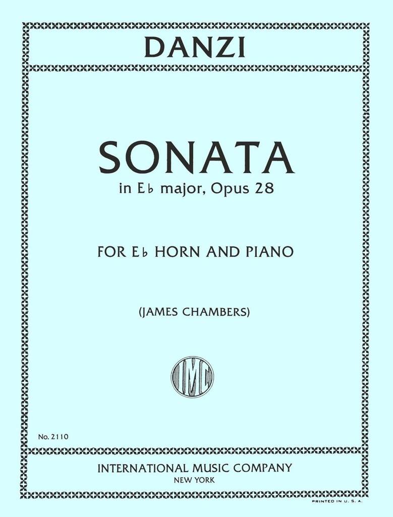 Sonata Mi B Op. 28 (Chambers)