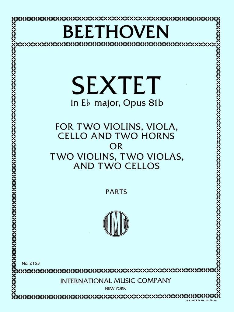 Sestetto Mi B. Op. 81 B 2
