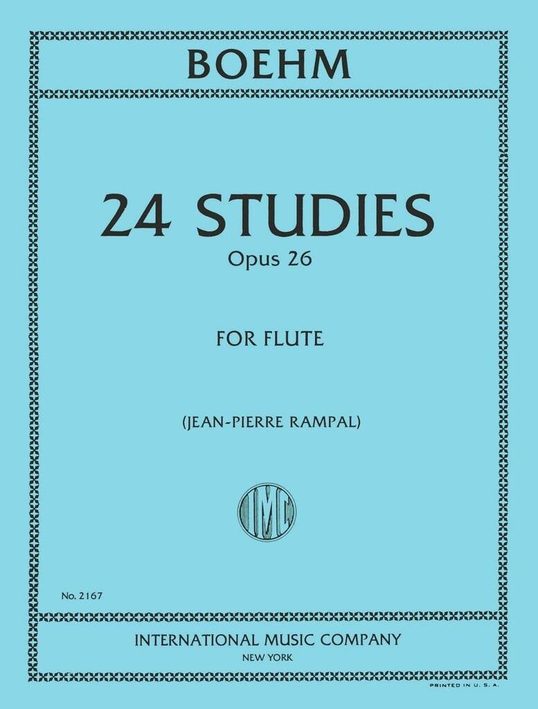 24 Etudes Caprices Op. 26 (Rampal)